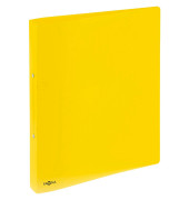Ringbuch Lucy Colours 20900-04, A4 2 Ringe 25mm Ring-&Oslash; Polypropylen (PP) maisgelb