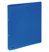 Ringbuch Lucy Colours 20900-07, A4 2 Ringe 25mm Ring-Ø Polypropylen blau