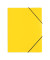 Eckspannmappe Lucy Trend 21613-04, A4 maisgelb Polypropylen (PP) 80g, f&uuml;r ca. 250 Blatt, mit 3 Einschlagklappen