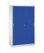 Aktenschrank 2040-000, Stahl abschließbar, 5 OH, 120 x 195 x 40 cm, blau/lichtgrau