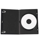 DVD-Slim-Hüllen schwarz für je 1 DVD 1 Pack  