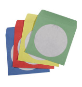 CD-Papierhüllen farbsortiert im 100er Pack