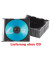 Slim Cases transparent/schwarz im 10er Pack