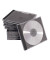 Jewel Cases schwarz-transparent für 2 CDs
