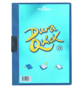 Klemmhefter DURAQUICK 20 227006, A4 blau, f&uuml;r ca. 20 Blatt, Polypropylen (PP)