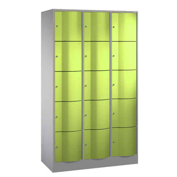 4025314043655 - CP Schließfachschrank S 5000 Resisto vulkangrau viridingrün 8570-372 15 Schließfächer 1150 x 540 x 1950 cm 4025314043655 - CP Schließfachschrank S 5000 Resisto vulkangrau viridingrün 8570-372 15 Schließfächer 1150 x 540 x 1950 cm