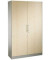 Aktenschrank Asisto 141032-000/7035/DBS004, Holz/Stahl abschließbar, 3 OH, 100 x 131 x 43,5 cm, ahorn/lichtgrau
