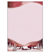 Motiv-Weihnachtsbriefpapier Silent Night DP036 A4 90g 