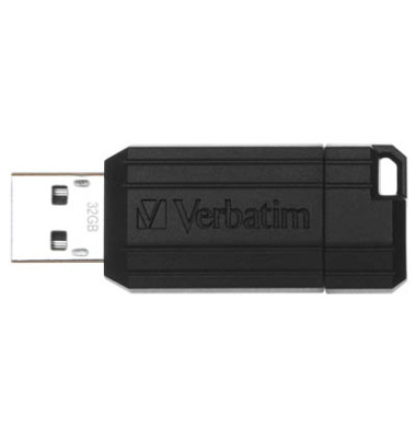 USB-Stick Store'n'Go Pin Stripe USB 2.0 schwarz 32 GB