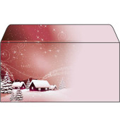 Weihnachtsumschläge Silent Night DU033, Din Lang, 90g