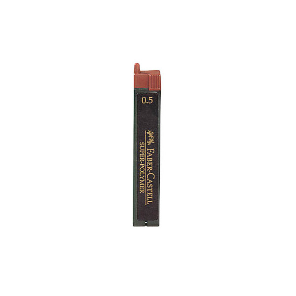 4005401000303 - FABER-CASTELL SUPER-POLYMER Feinminen-Bleistiftminen schwarz H 05 mm 12 St 4005401000303 - FABER-CASTELL SUPER-POLYMER Feinminen-Bleistiftminen schwarz H 05 mm 12 St