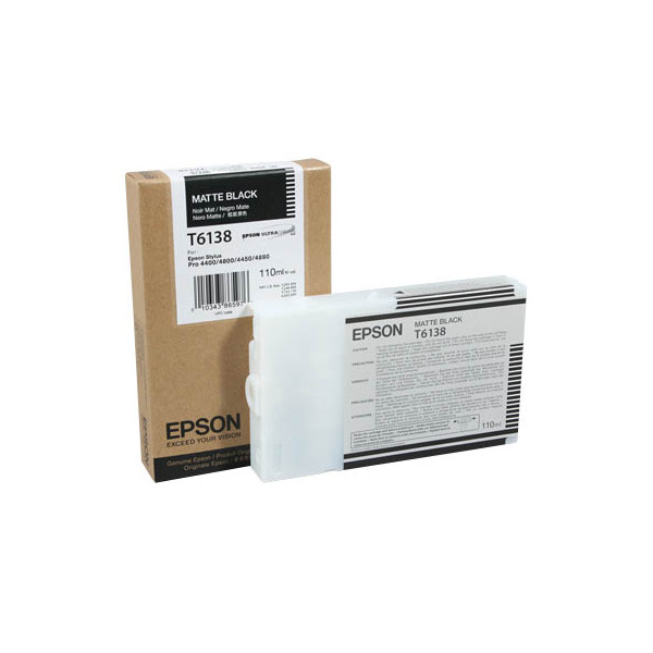 0010343865976 - Druckerpatrone T6138 (C13T613800) schwarz matt 0010343865976 Epson
