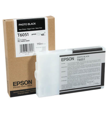 Druckerpatrone T6051 Foto schwarz 110,0ml