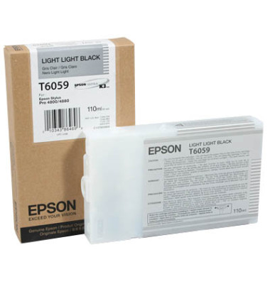 Druckerpatrone T6059 Light light schwarz 110,0ml