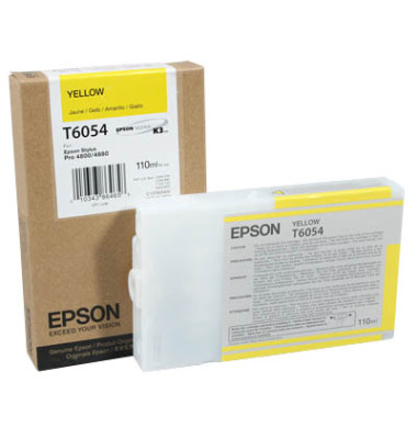 Druckerpatrone T6054 gelb 110,0ml