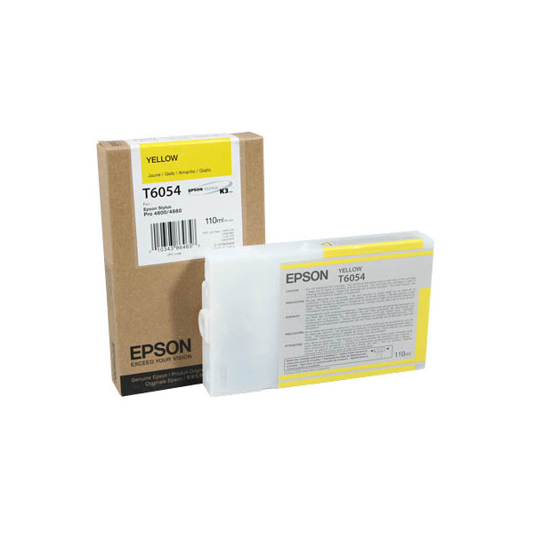 0010343864658 - Druckerpatrone T6054 (C13T605400) gelb 0010343864658 Epson