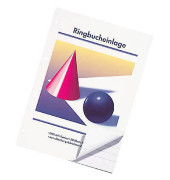 Ringbucheinlagen 26098 Kugel und Kegel, liniert, A4, 70g, 4-fach-Lochung