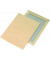 Versandtaschen 30002489 mit Papprückwand, C4, ohne Fenster, haftklebend, 110g, braun