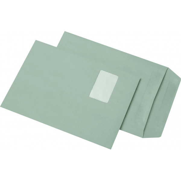 4003928383855 - Versandtaschen Versandtasche 30005451 C4 mit Fenster selbstklebend 90g grau 4003928383855 250 Stück