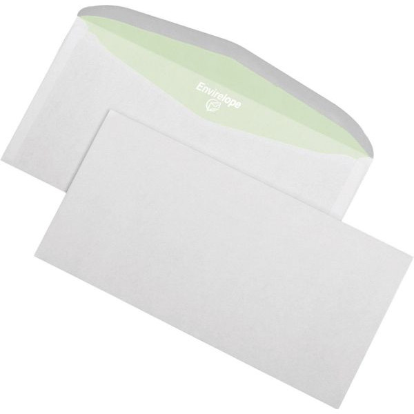 4003928203443 - Kuvertierhüllen Envirelope 30005401 Din Lang+ (C6 5) 229x114mm (BxH) ohne Fenster nassklebend 80g weiß 4003928203443 1000 Stück