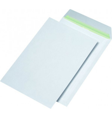 Versandtaschen Envirelope C4 ohne Fenster haftklebend 90g weiß