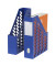 Stehsammler 1600-14 Klassik 76x246x315mm A4 Kunststoff blau