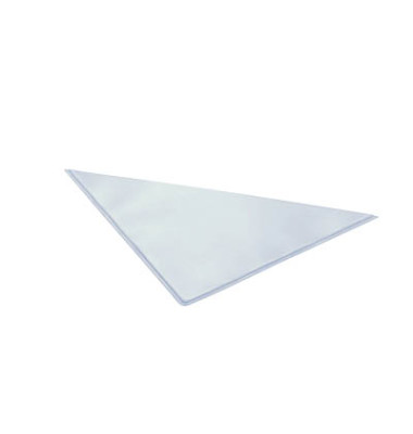 Dreieckstaschen transparent Schenkellängen 10,0 x 10,0 cm