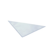 Dreieckstaschen transparent Schenkellängen 17,5 x 17,5 cm