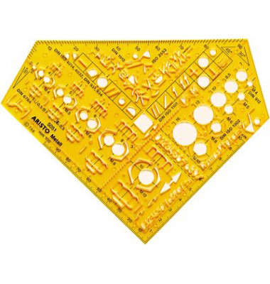 Schablone Metall AH5051/70-AH5051 Inh.1