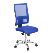 Bürodrehstuhl Nito ohne Armlehnen royalblau