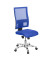 Bürostuhl Nito, royalblau / silber, bis 110kg