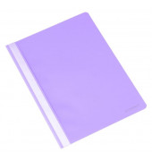 Schnellhefter KF01670, A4, violett, Kunststoff, Vorderdeckel transparent Schnellhefter KF01670, A4, violett, Kunststoff, Vorderdeckel transparent
