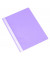 Schnellhefter KF01670, A4, violett, Kunststoff, 80g, Vorderdeckel transparent