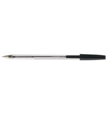 Kugelschreiber KF34042, schwarz, 0,7mm, Einweg