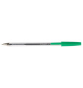 Kugelschreiber KF34045, gr&uuml;n, 0,7mm, Einweg