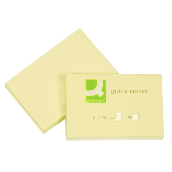 5705831105010 - Haftnotizen KF10501 51x76mm gelb rechteckig 5705831105010 100 Blatt