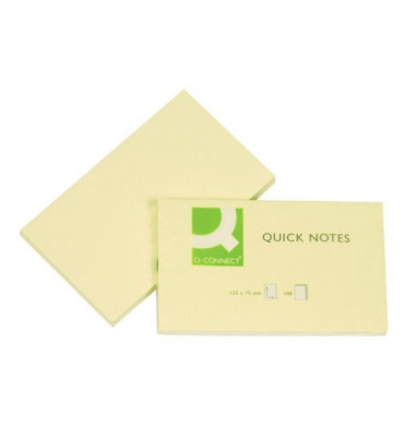 Haftnotizen KF10503, 76x127mm, gelb, rechteckig