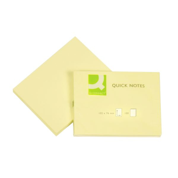 5705831014107 - Haftnotizen KF01410 76x102mm gelb rechteckig 5705831014107 100 Blatt