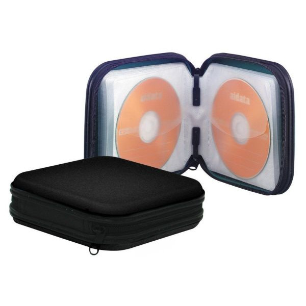 5705831022041 - CD DVD-Wallet für 24 CDs schwarz 5705831022041 Q-connect