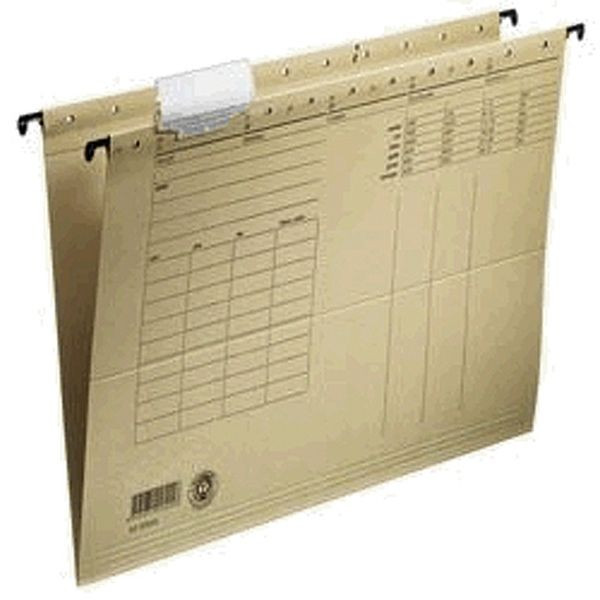 25 Stück Q-connect Hängemappen A4 230g Natronkarton 5705831005556 Q-connect