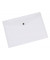 Dokumententasche - KF01244, A4 quer, transparent milchig, Polypropylen (PP), Druckknopfverschluss
