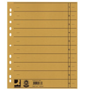 Trennblätter KF02787 A4 gelb 230g 