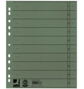 Trennblätter KF02788 A4 grün 230g 