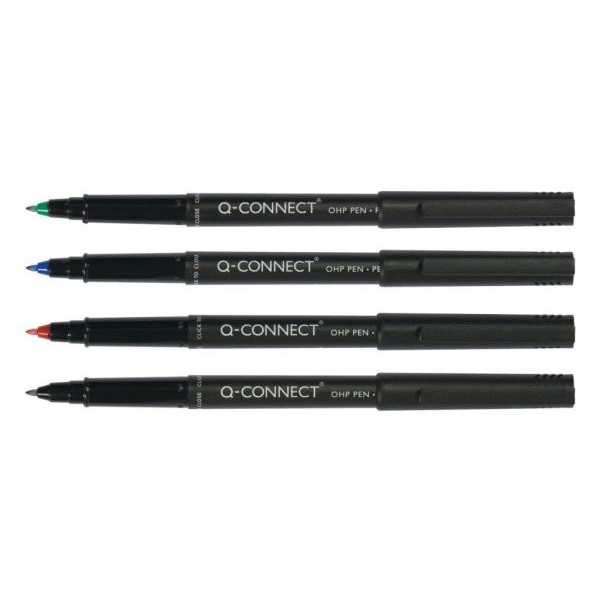 5705831010666 - Faserschreiber 07 perm 4er Etui 5705831010666 Q-connect