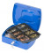 Geldkassette KF02624 Größe 3 blau 255x200x85mm