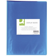 Sichtbuch KF02142, frosted blau, A4, mit 20 Hüllen, Polypropylen