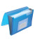 F&auml;chermappe KF02479, blau, A4, 13 F&auml;cher