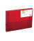 Heftbox KF02306, A4 rot, 2,5cm Füllhöhe, Polypropylen