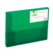 Sammelmappe KF02308, A4 Kunststoff, für ca. 250 Blatt, grün transparent