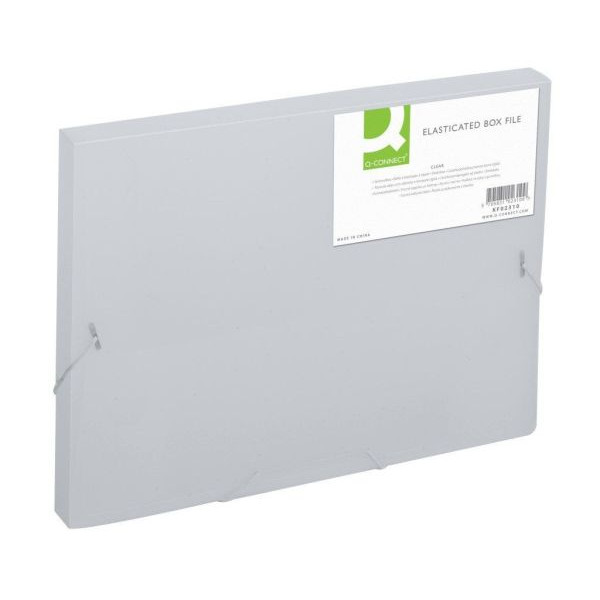 5705831023109 - Sammelmappe KF02310 A4 Kunststoff für ca 250 Blatt farblos transparent 5705831023109 Q-CONNECT